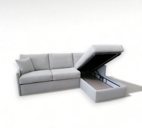 Bonbon Comfy Lux sofa bed, chaise with storage