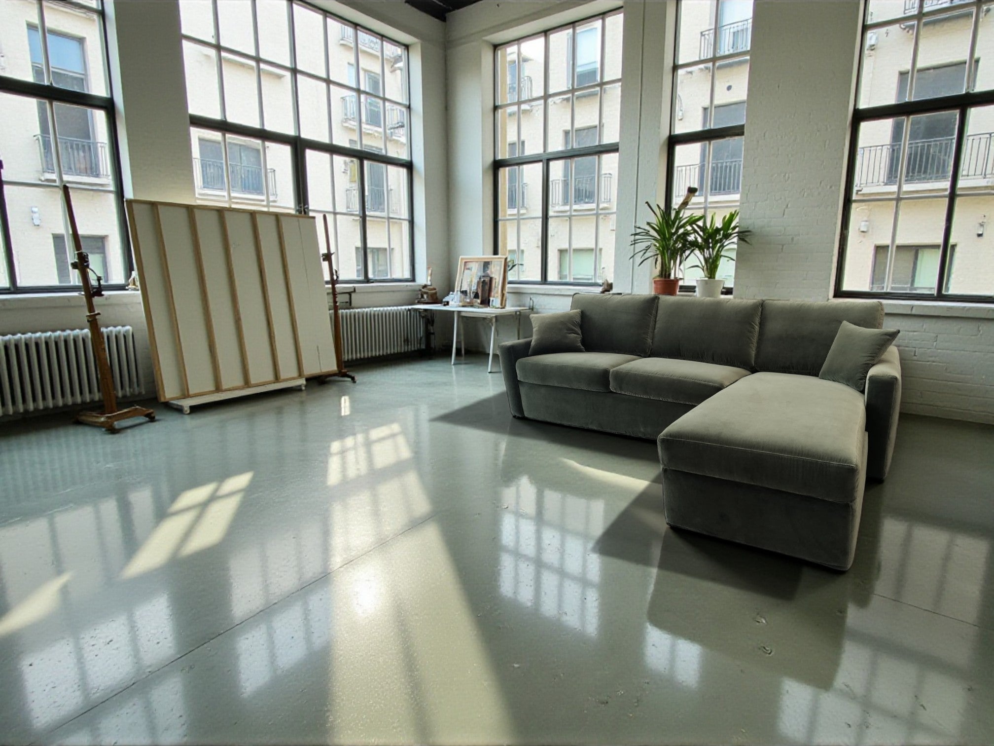 vertical sofa bed collection Comfy with chaise loungue