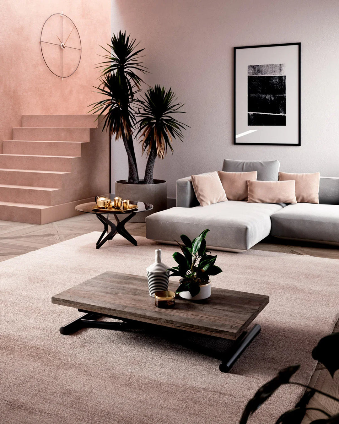 Mondial, coffee to dining table 