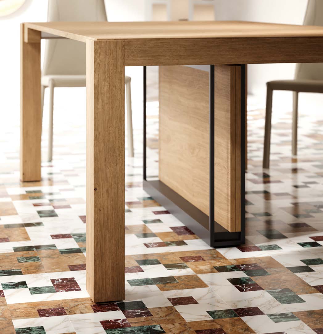 A3 extendable console table