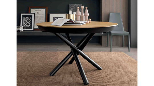 BB Round extendable dining Table