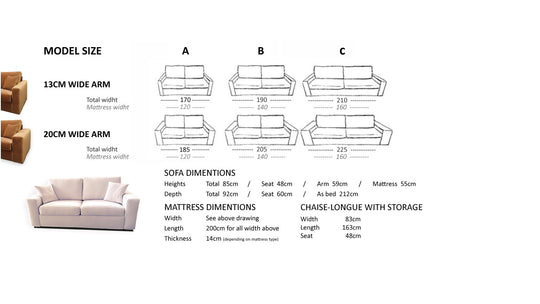 Comfy E eletric Sofa bed