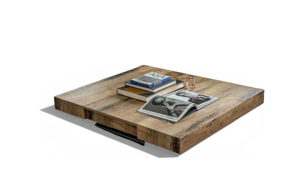 Block low coffee to dining table