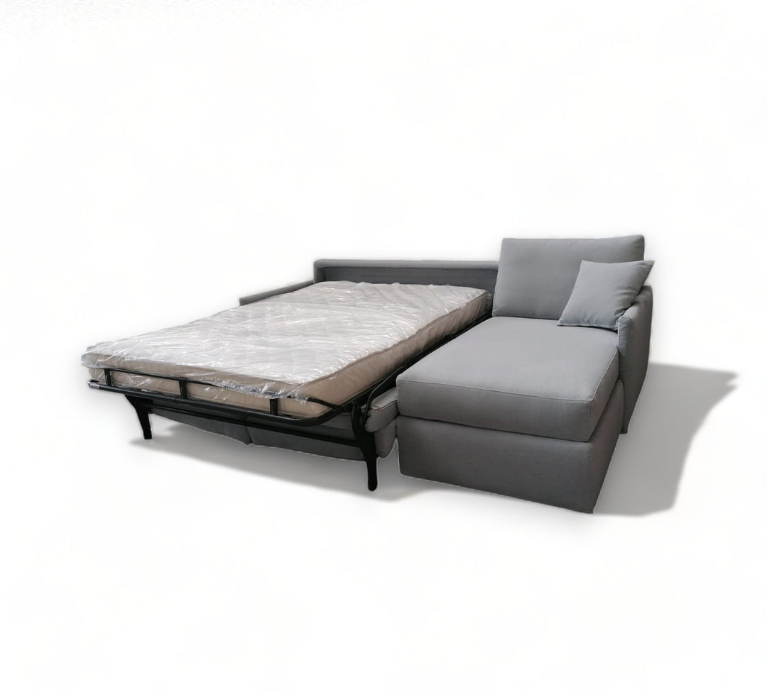 Comfy Lux sofa bed with chaise open