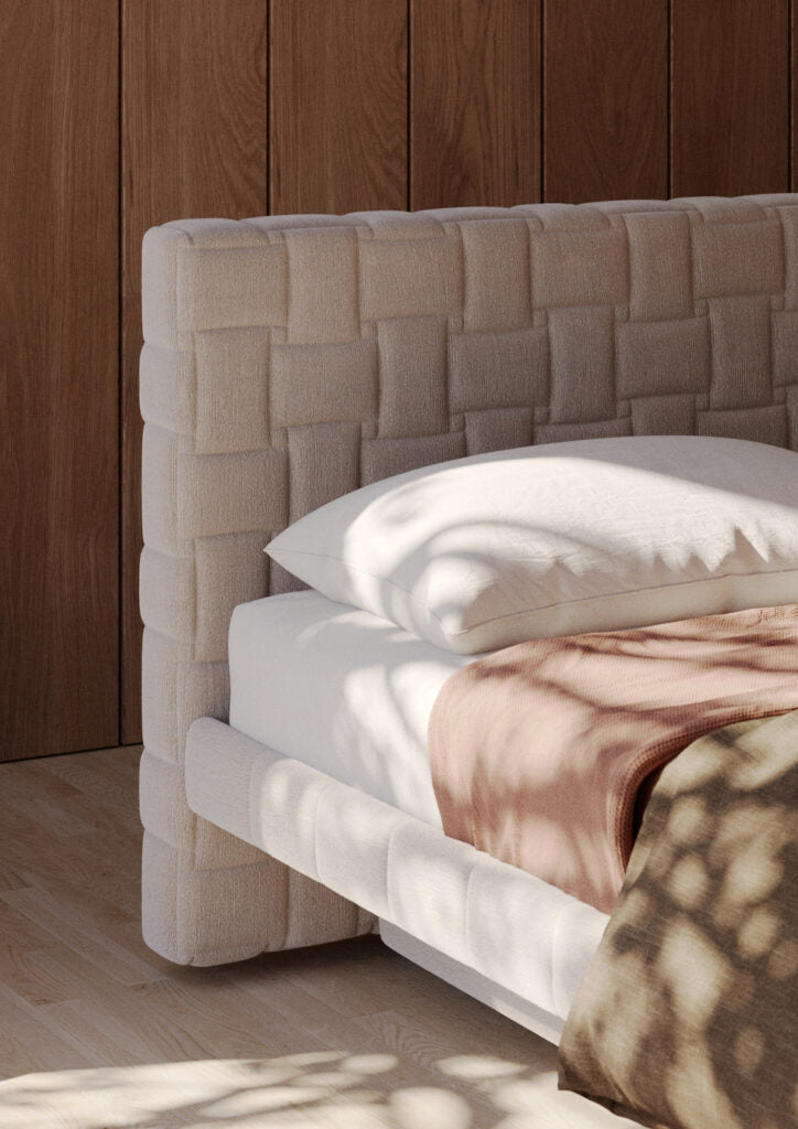 Cocos storage bed ottoman bed headboard