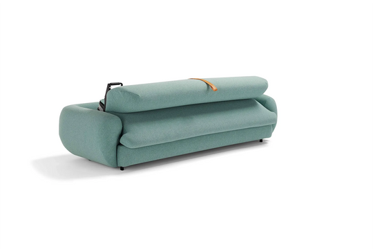 Space sofa bed opening on a white background