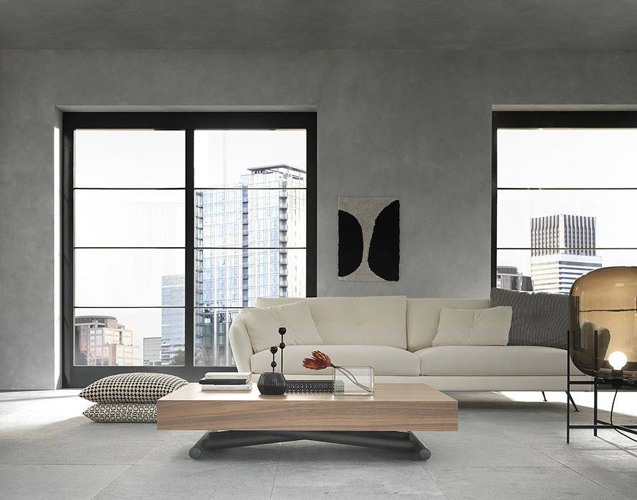 Cubic transforming coffee to dining table 