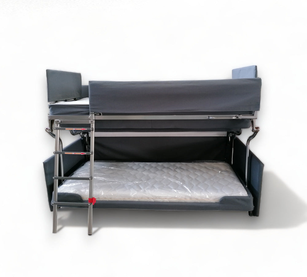 Flip 1 sofa bunk bed, by night London UK