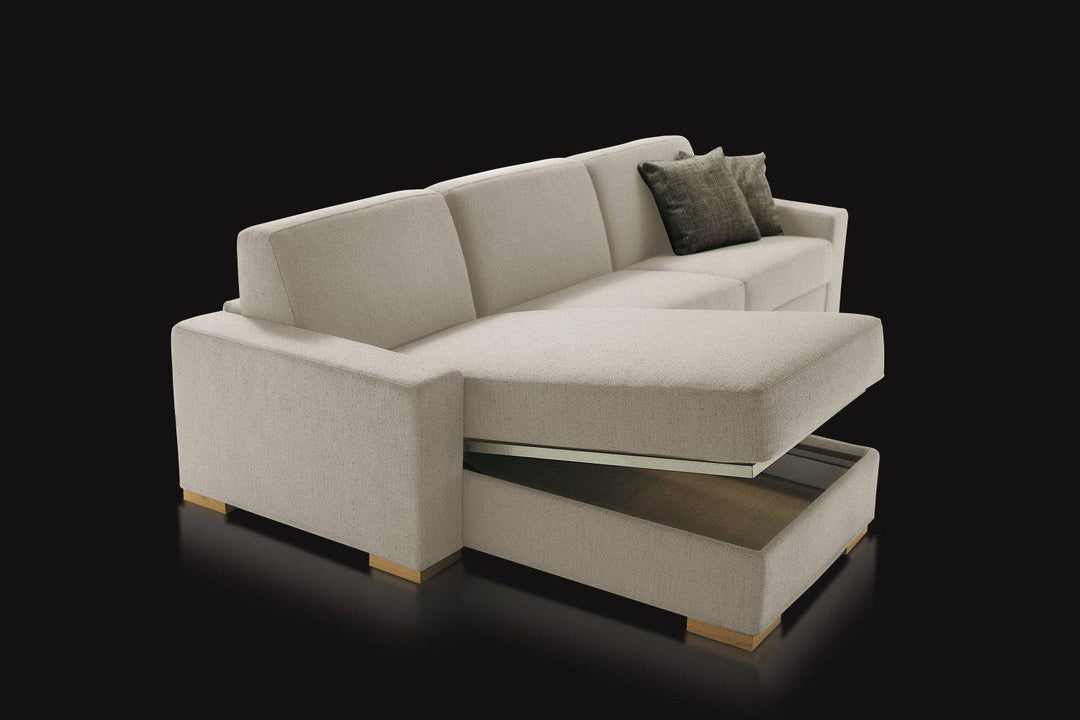 Duke sofa or sofa bed with chaise storage
