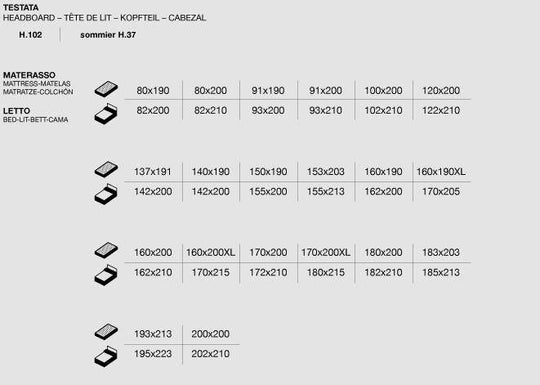 Pacific ottoman storage bed 