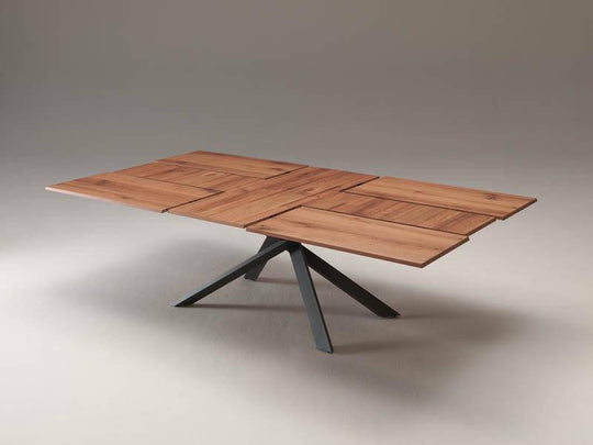 4X4 dining table, extendable dining table 