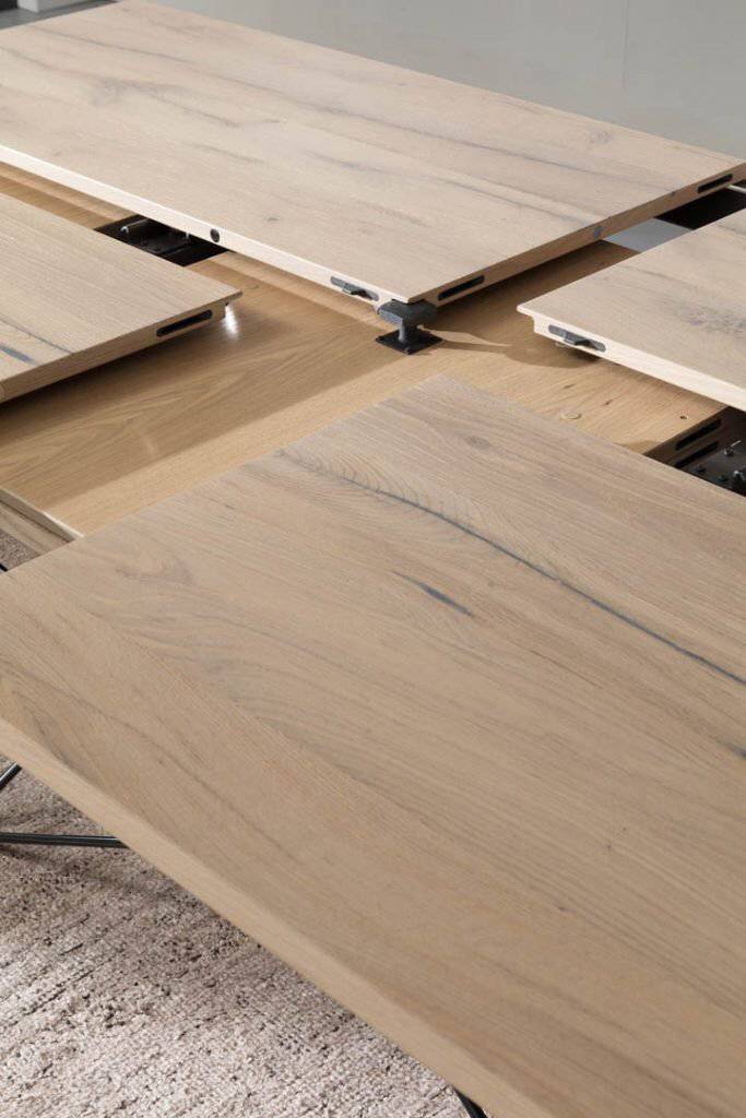 Fil 8, extendable dining table 