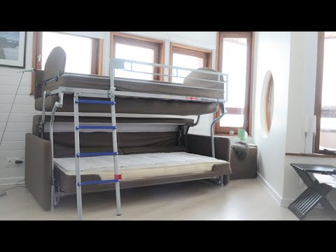 Flip 2 sofa bunk bed